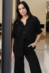 Romy Button Top