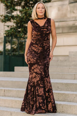 Juilliard Velvet Maxi Dress