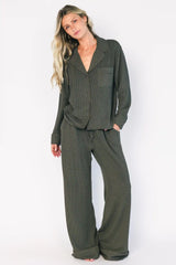 Eloise Ribbed Pajama Set