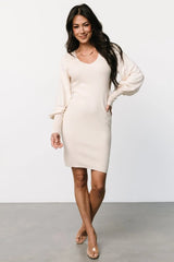 Suki V Neck Sweater Dress