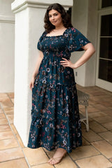 Southampton Smocked Maxi Dress