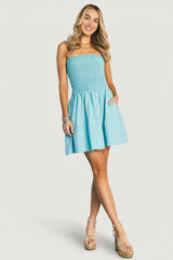 Cielo Strapless Short Dress
