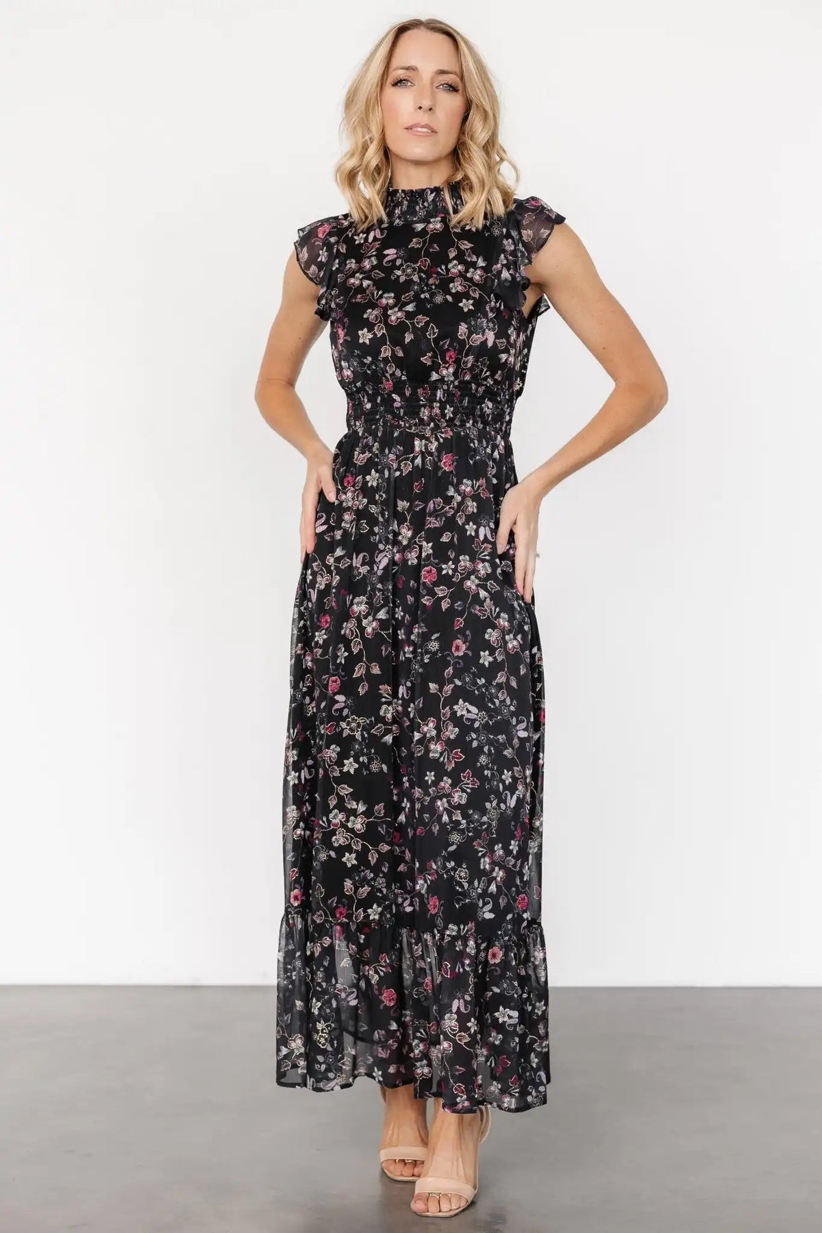 Kearny Ruffle Maxi Dress