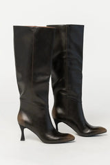 Caitlyn Pointed Toe Knee High Boots