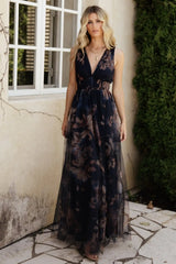 Kamila Tulle Maxi Dress