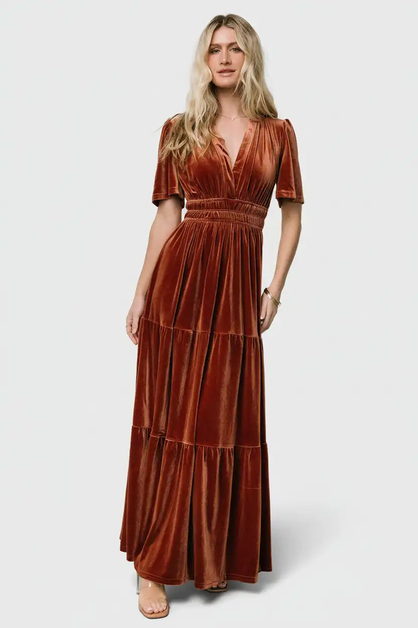 Artemis Velvet Maxi Dress