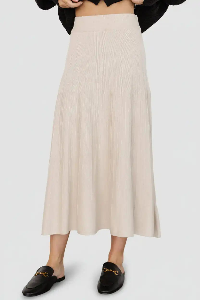 Carynn Knit Midi Skirt