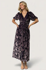 Dahlia Velvet Dress