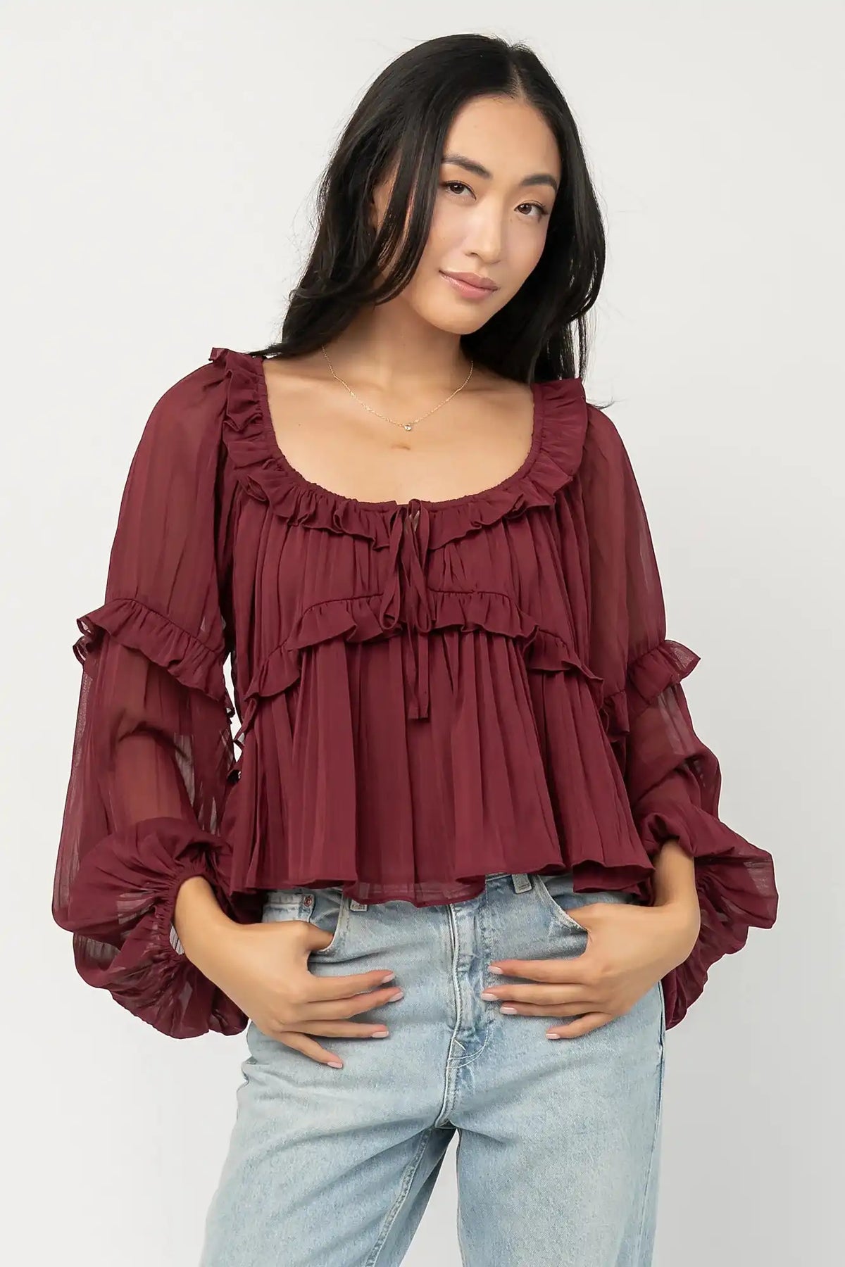 Bellerose Ruffle Top